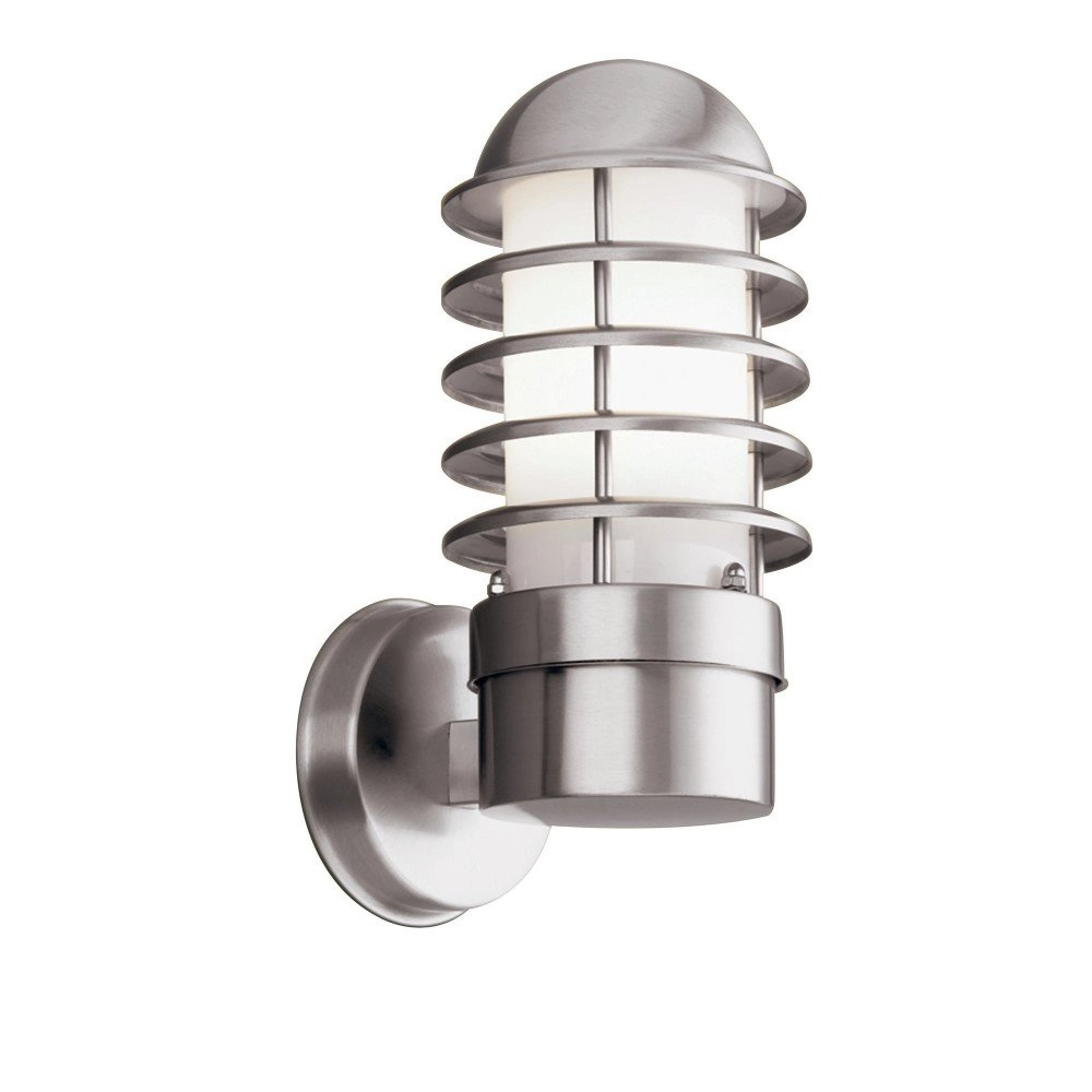 Stainless steel wall lamp Louvre