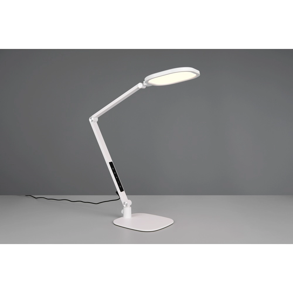 Tischlampe Servo weiß Trio 4017807672121