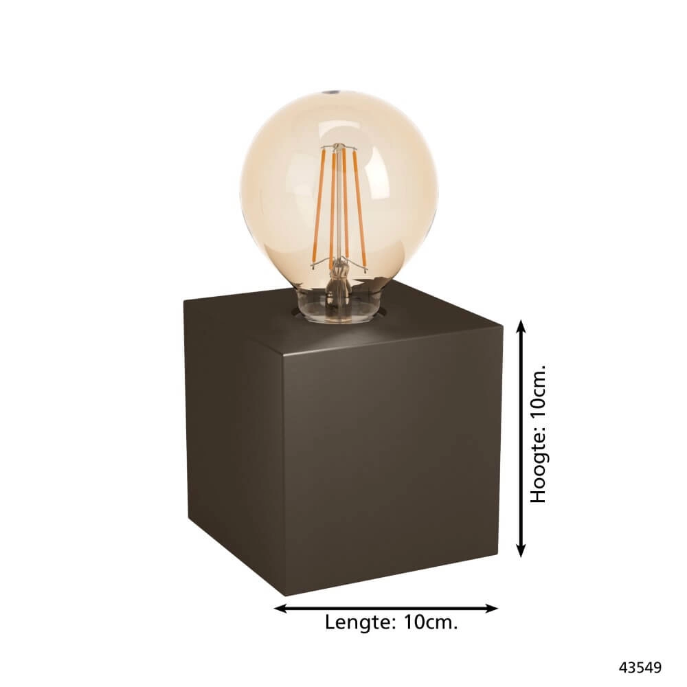 Tischblock Prestwick 2 dunkle Bronze Eglo 9002759435493