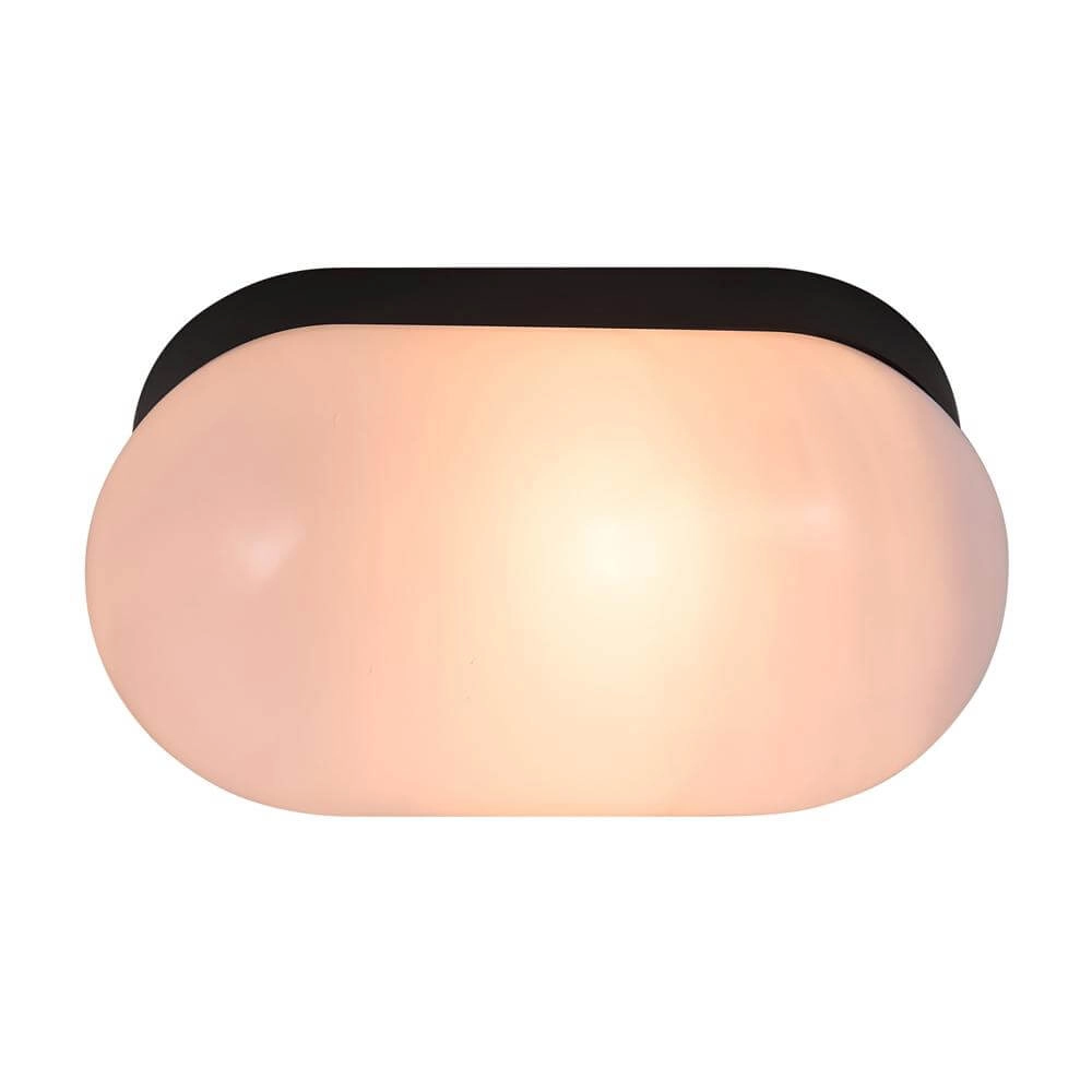 Deckenlampe Foam Schwarzes Oval