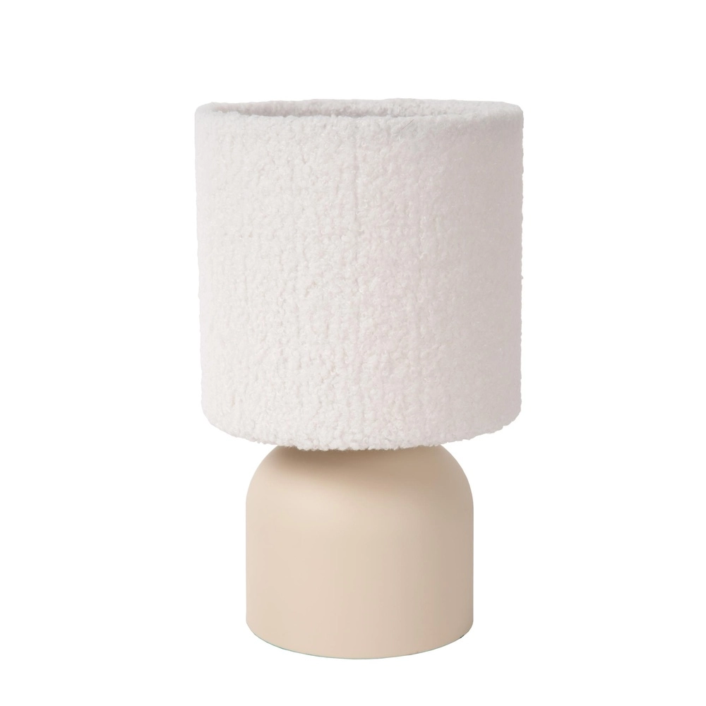 Tischlampe Woolly Sahne