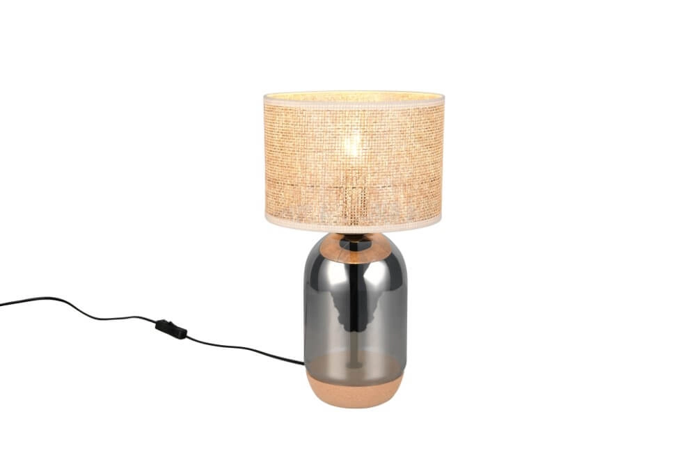 Ländliche Tischlampe Tara Ø 25cm