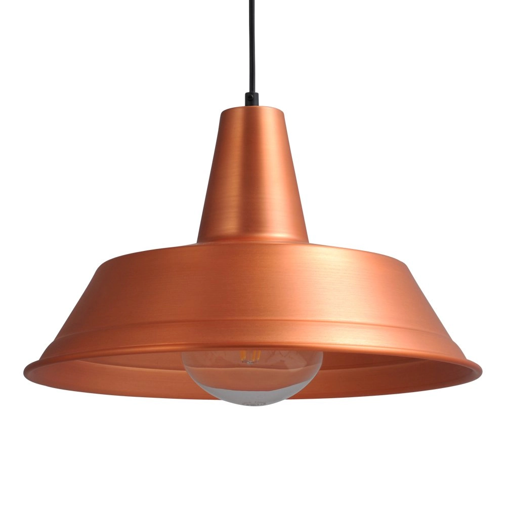 Retro Pendelleuchte rot kupfer Industria 35 Masterlight 8718121237664
