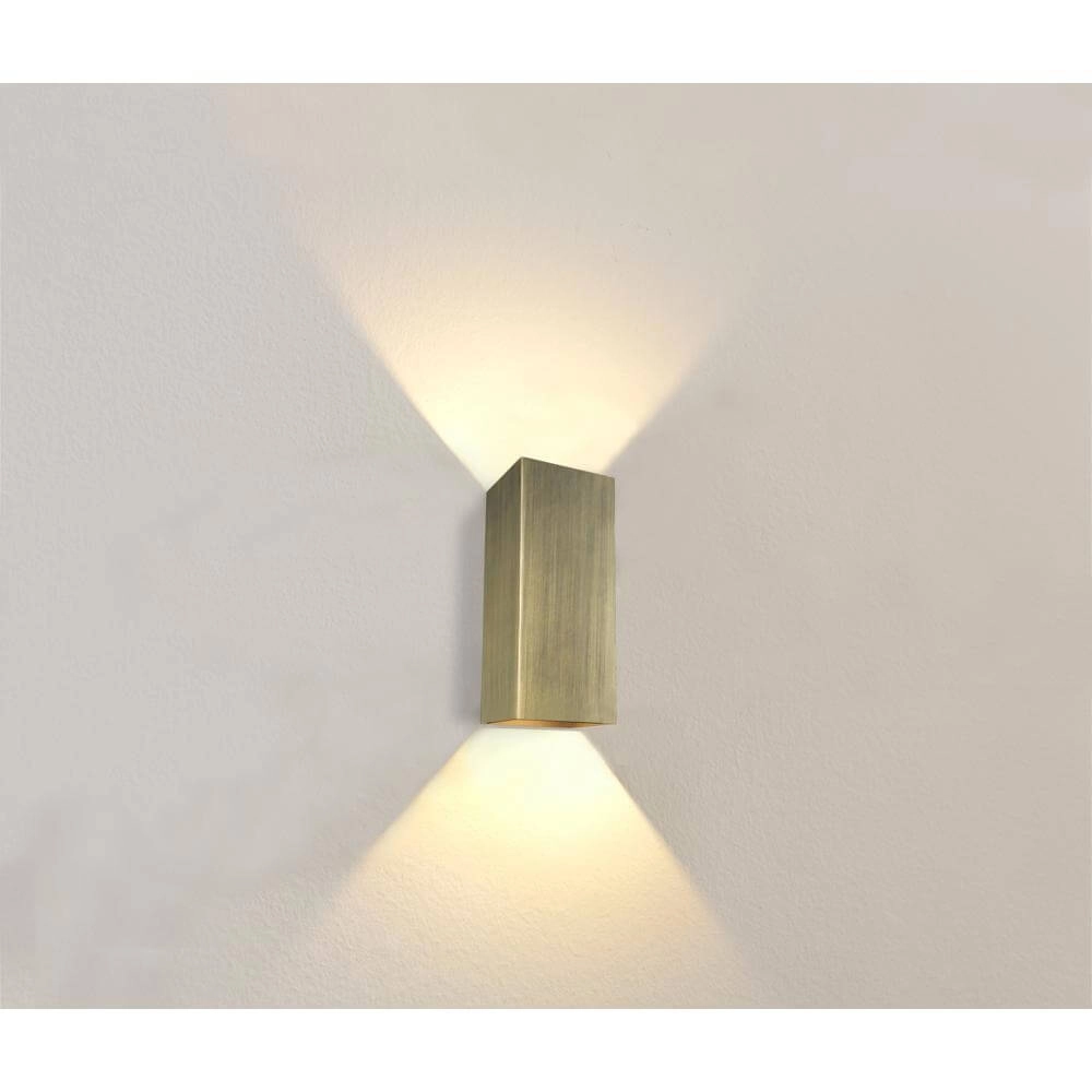 Wandleuchte Dante XL Antikbronze