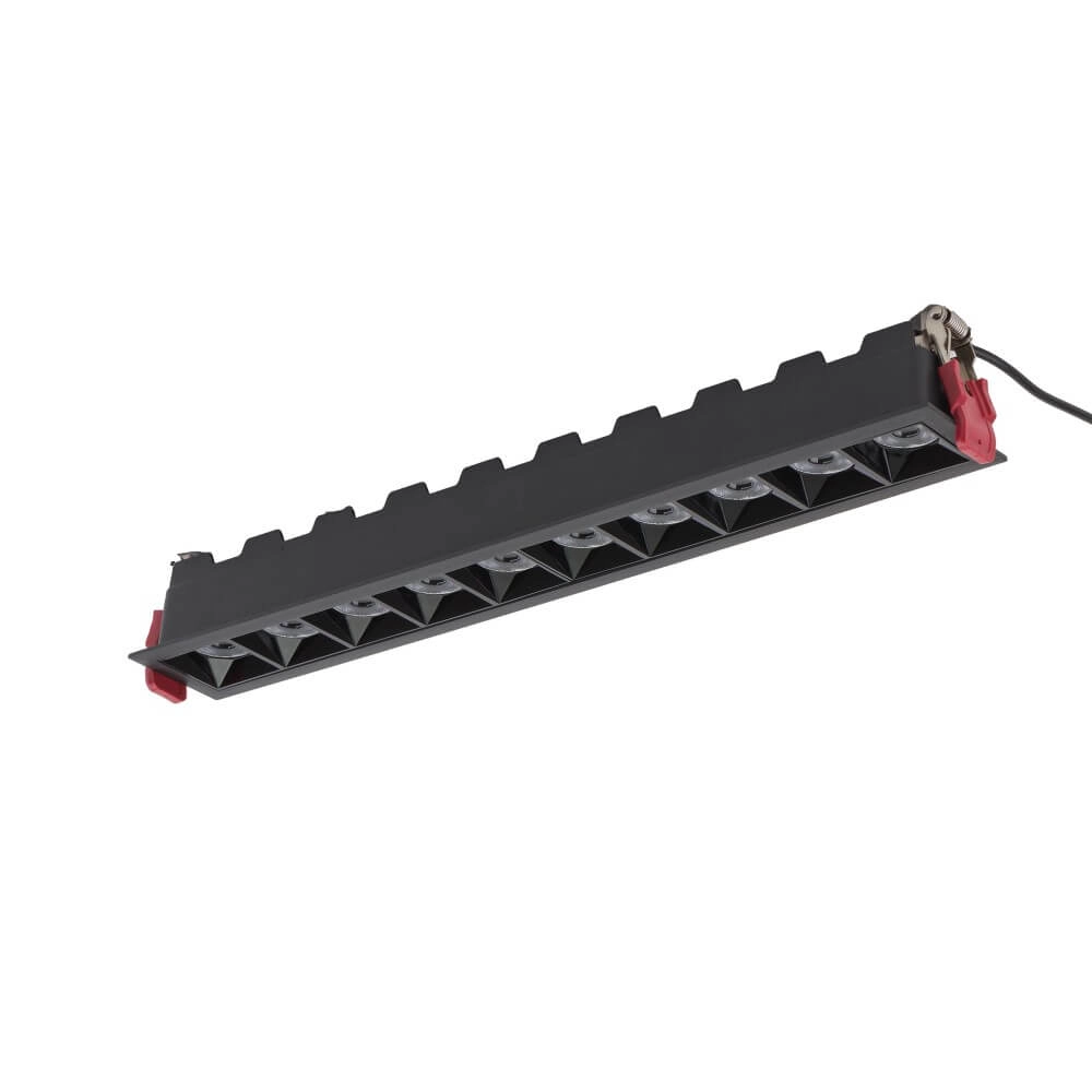 Schwarzer Einbaustrahler Midi Led 10x1 LEDs - 3000K Lyora 5903139100632