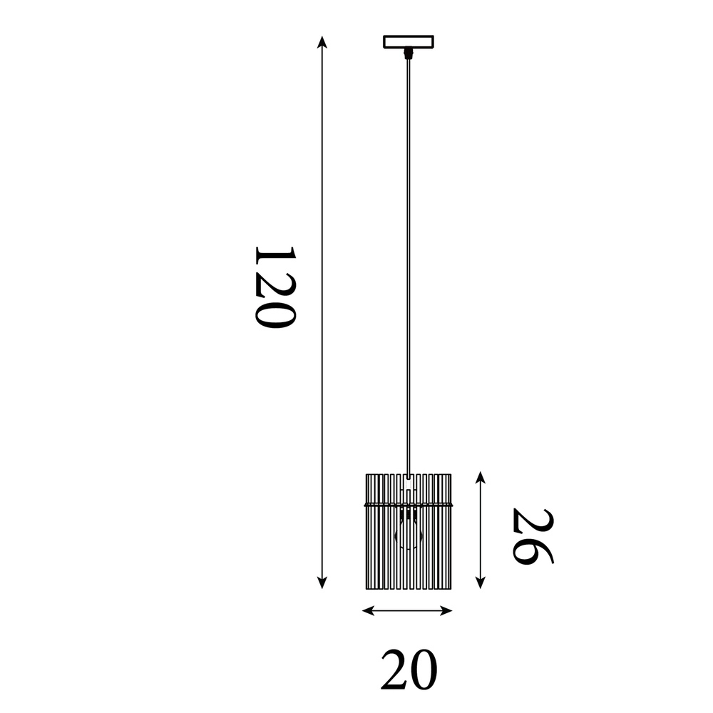 Pendellampe Swizzle 1-hell sandbraun Ø 20 cm Searchlight 5,05342E+12