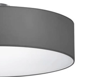 Deckenlampe Hotel 50cm Anthrazit Trio 4017807505627