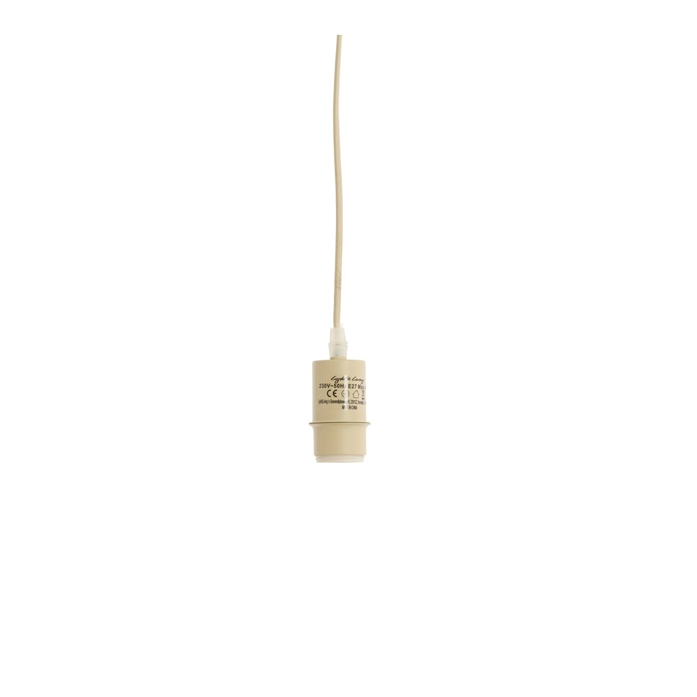 Pendel Cupa Hängende Lampe sandbraun Light & Living 8717807713713