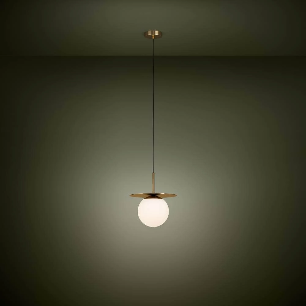 Hängelampe aus Glas Arenales Ø 18cm - Gold Stars of Light 9002759399528