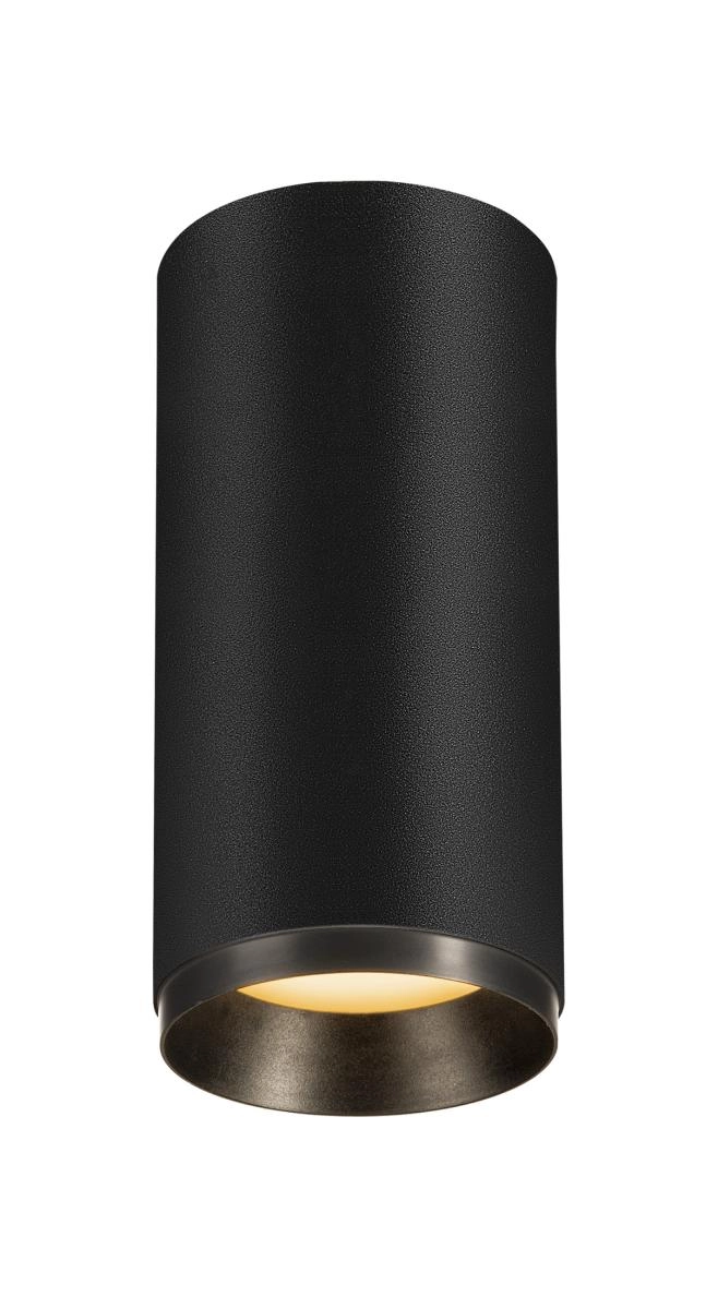 Aufbauspot Numinos M Dali Zylinder schwarz 2700K - 36gr SLV 4024163246576