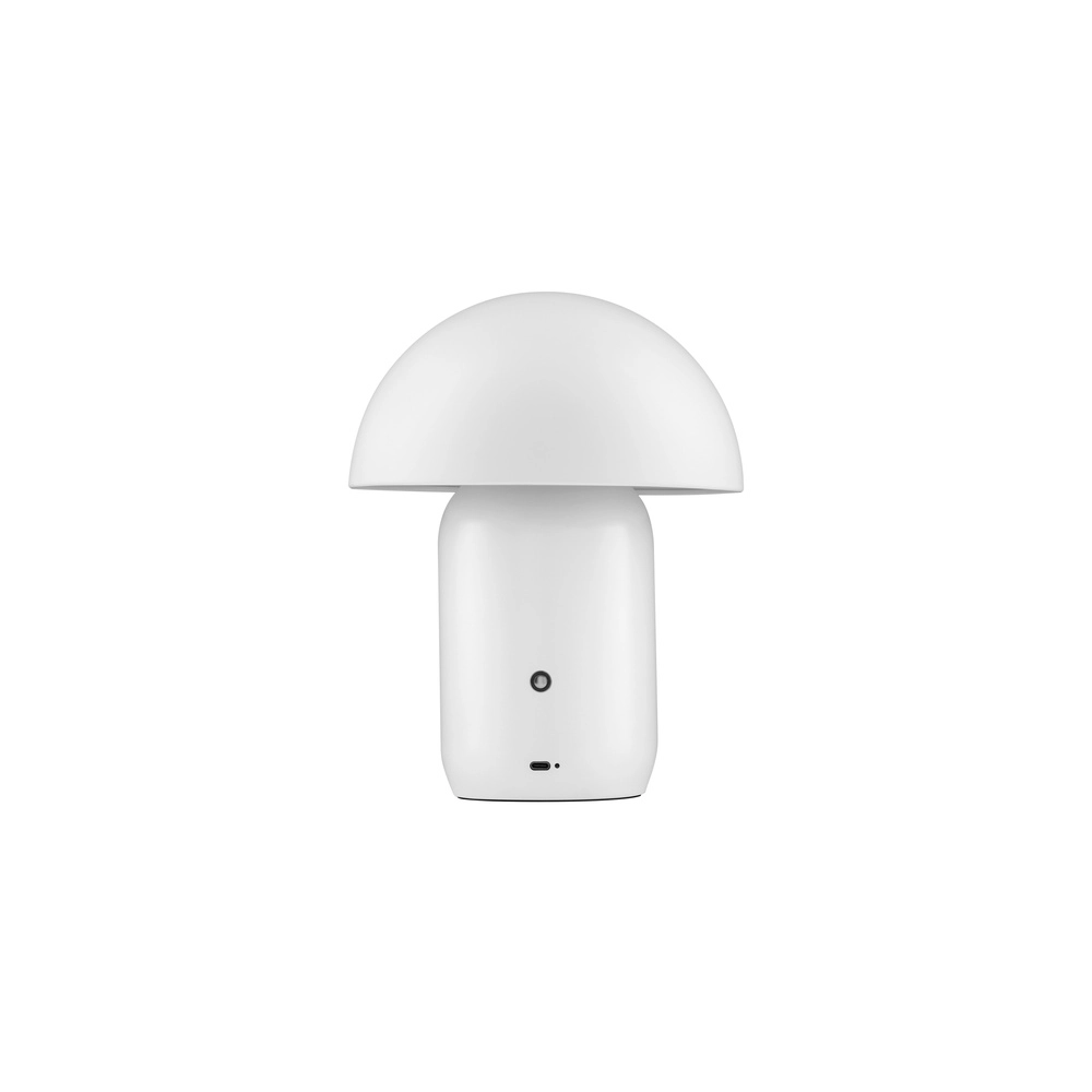 Design-Tischleuchte Pois Wiederaufladbar Weiß Lyora 5212017472076