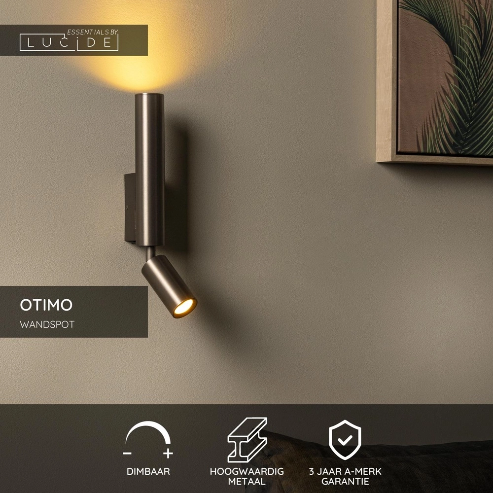 Wandlicht Otimo Kaffeebraun Lucide 5411212094186