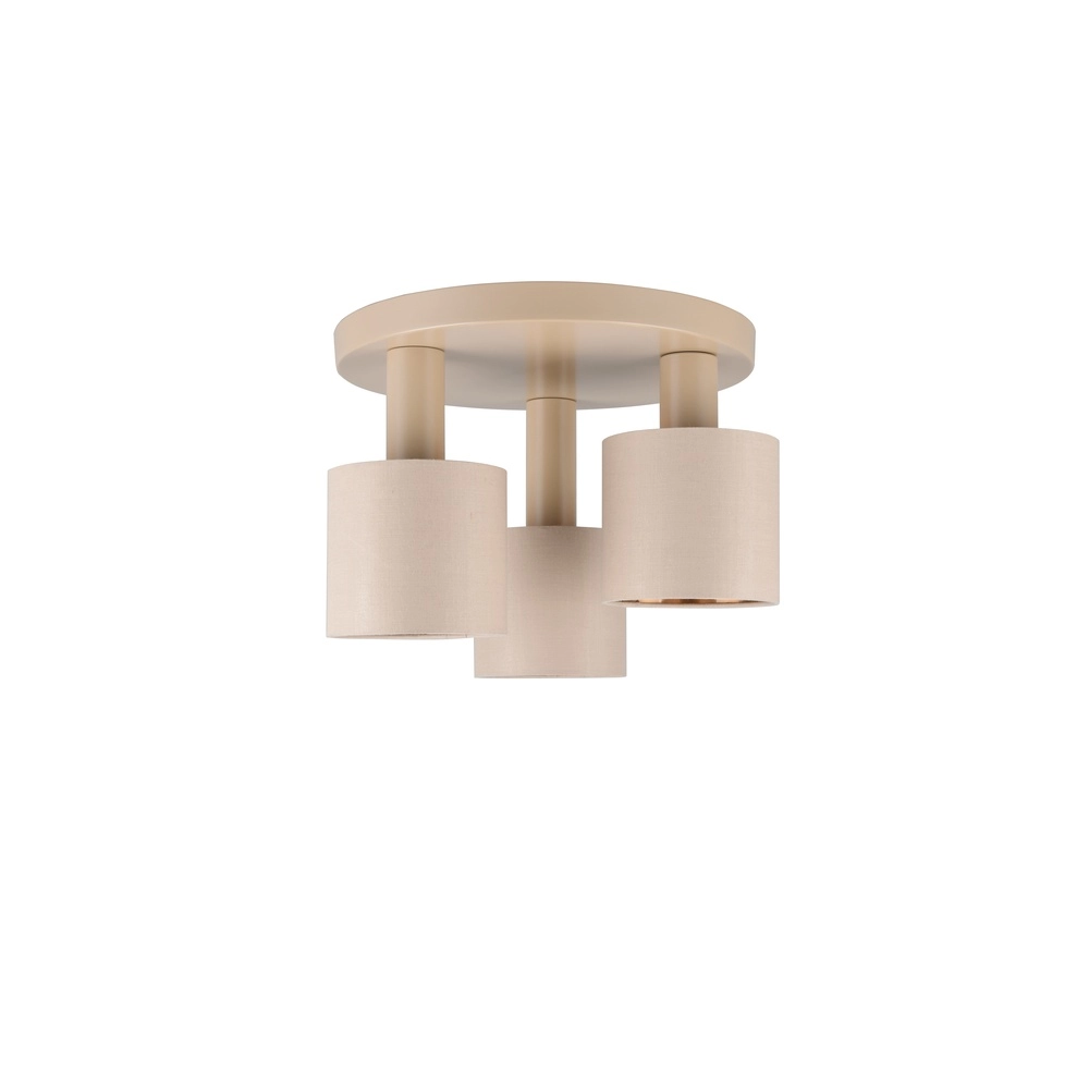 3-Licht Deckenlampe Tommy Sandbraun Trio 4017807724189