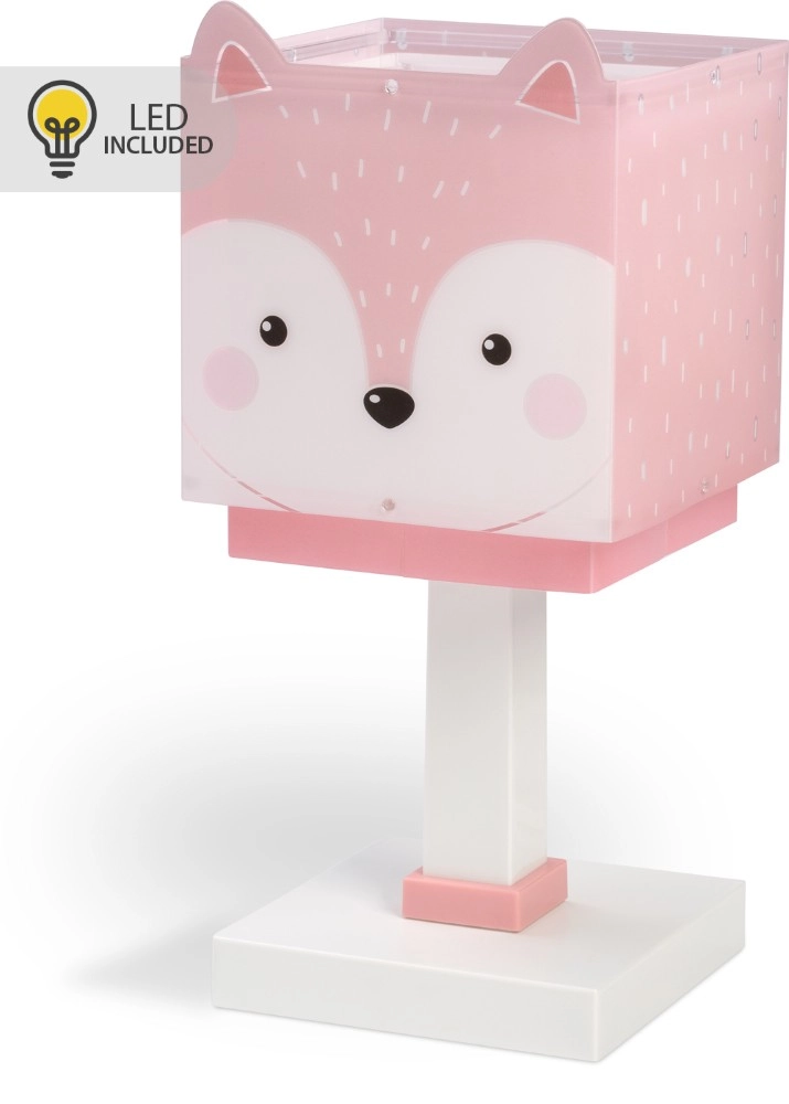 Tischlampe Fox rosa Dalber 8420406002552