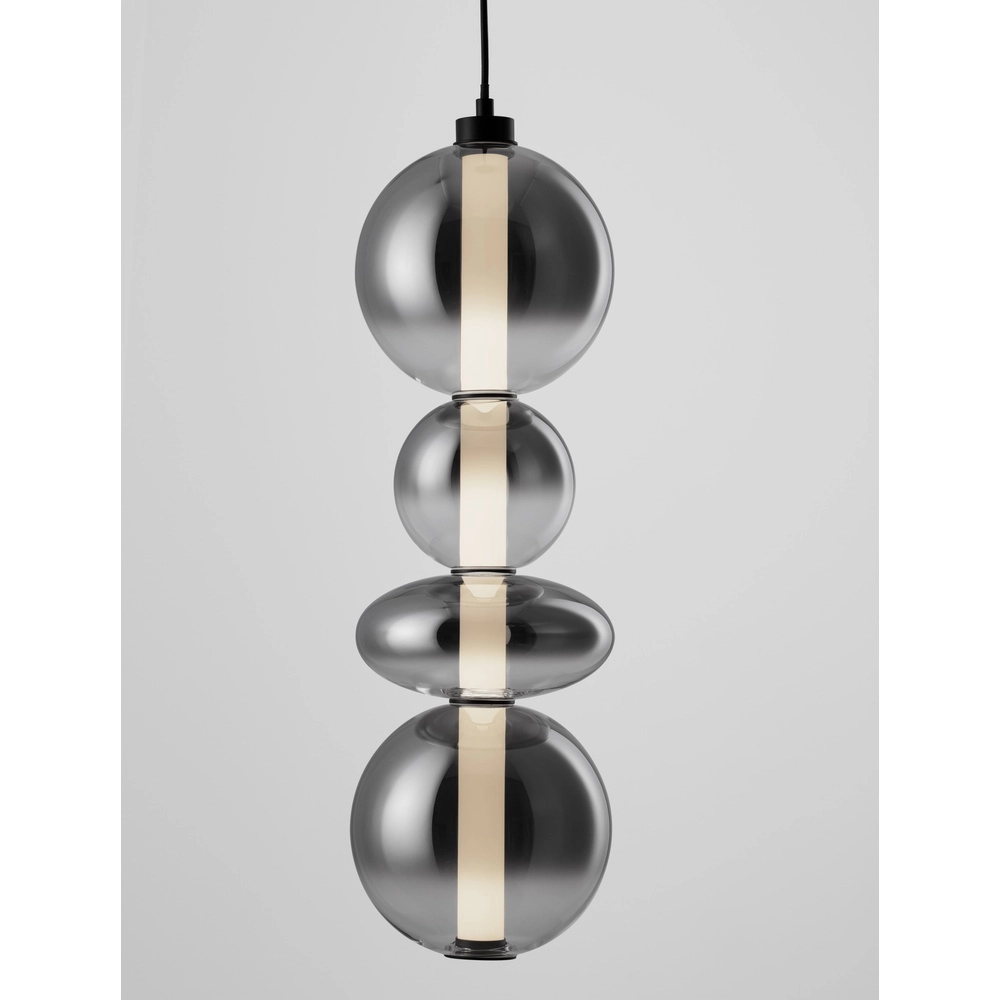 Pendelleuchte Bally Rauchglas 62cm Lyora 5212017449177