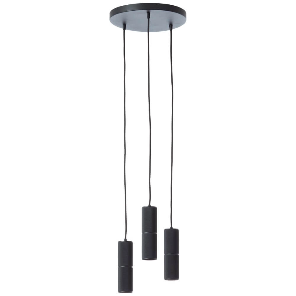 Hängelampe mit 3 Leuchten Marty Ø 30cm schwarz