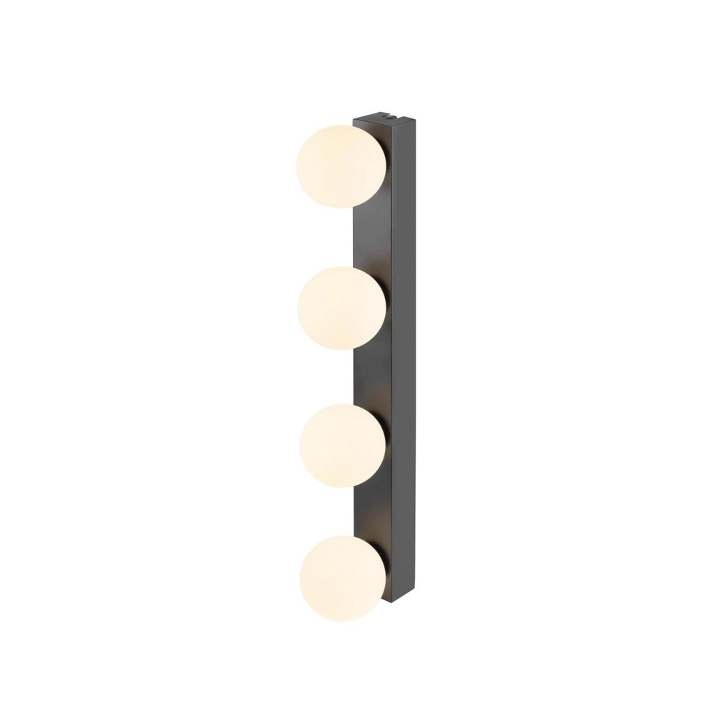 Wandleuchte Sun Mirror 3-flammig schwarz SLV 4024163318310