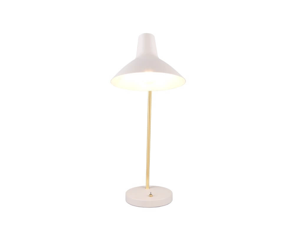 Schlanke Schreibtischlampe Traveller Weiß Trio 4017807613728