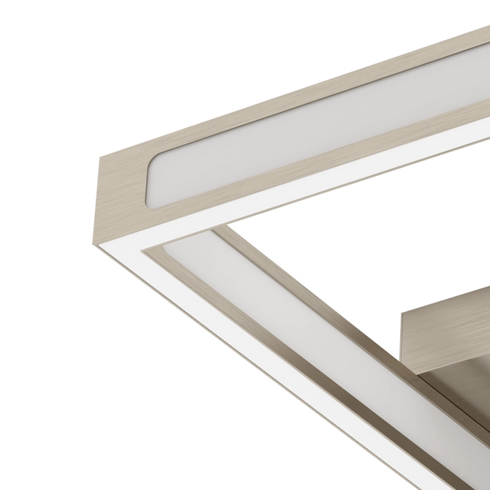 LED-Deckenleuchte Altaflor Edelstahl Eglo 9002759997847