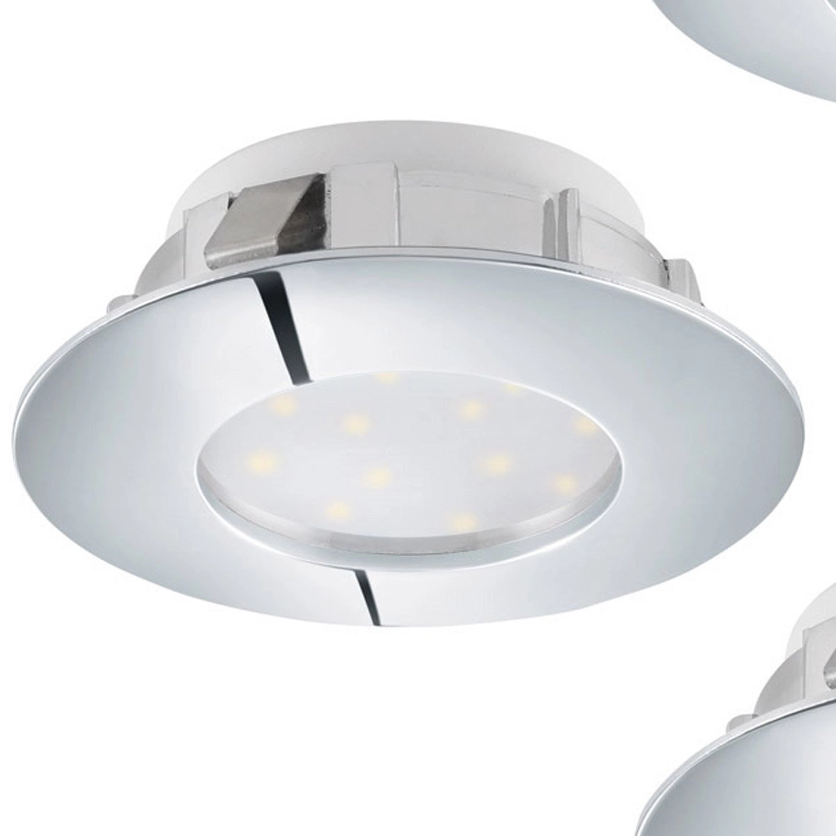 LED-Spot Pineda (3) 3x6W - 3000K - 7,8cm dimmbares Chrom Eglo 9002759958152