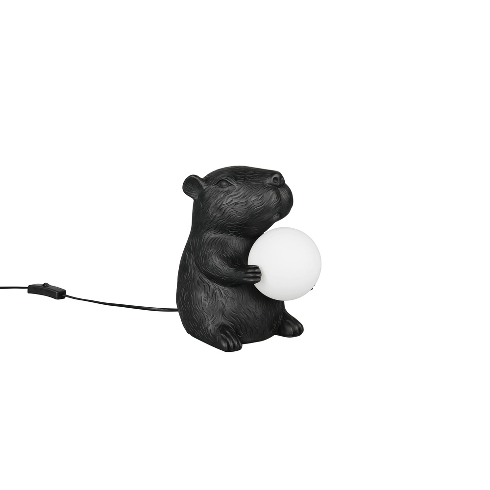 Tischlampe Capi Schwarz Trio 4017807685947