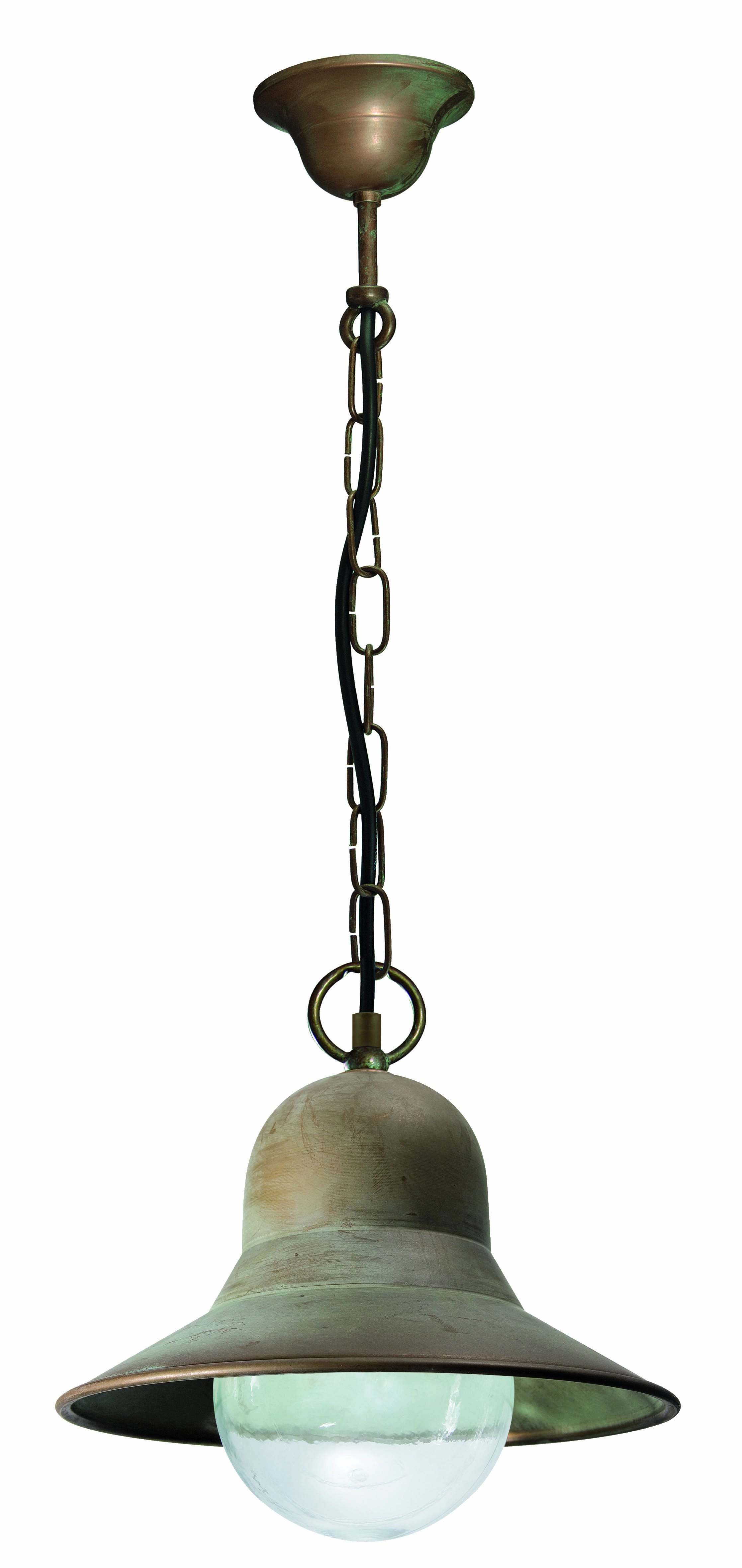 Veranda-Hängelampe Maritiem 28 cm Bronenbruin Franssen 8021035005015