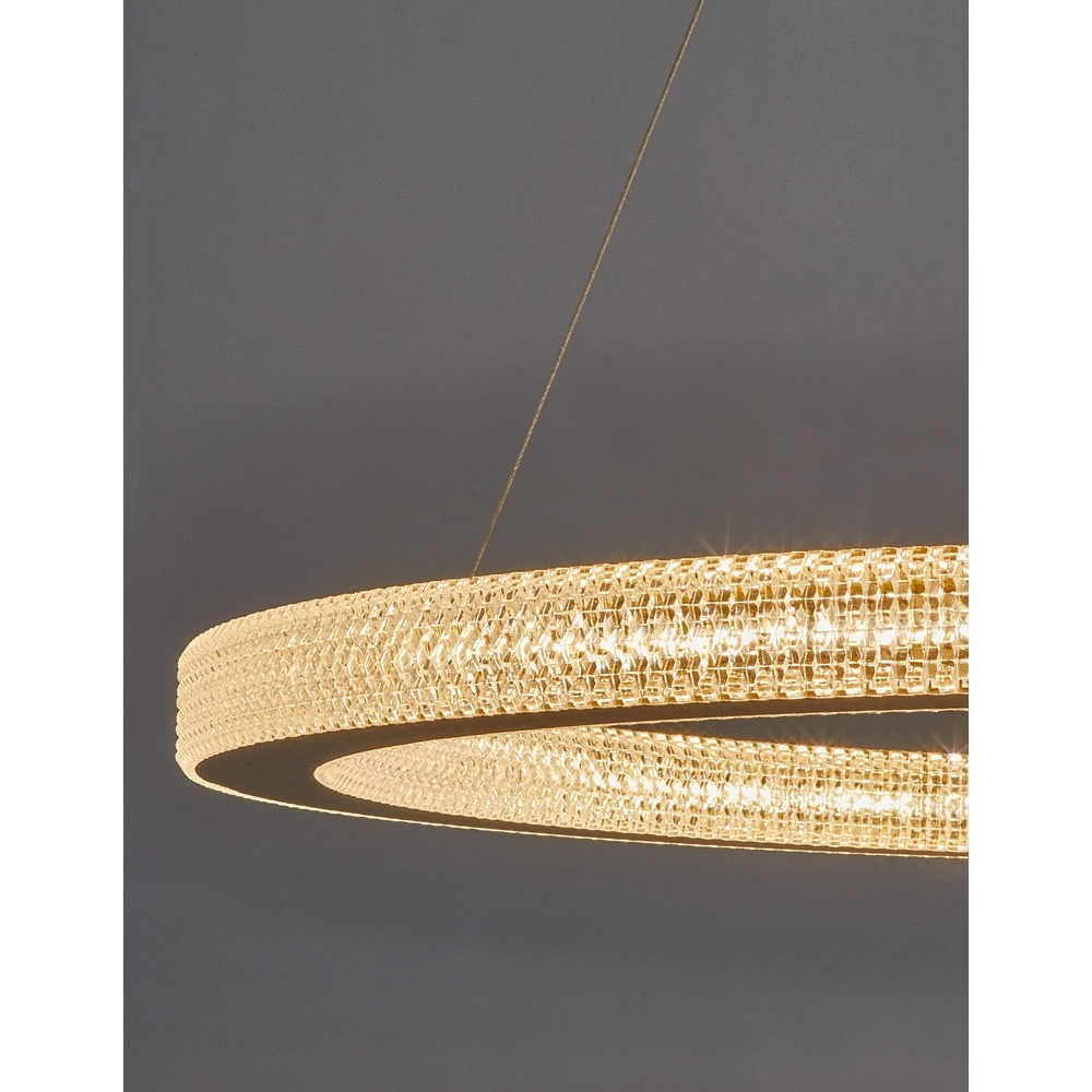 Pendelleuchte Fiore gold Ø 80cm Lyora 5212017424143