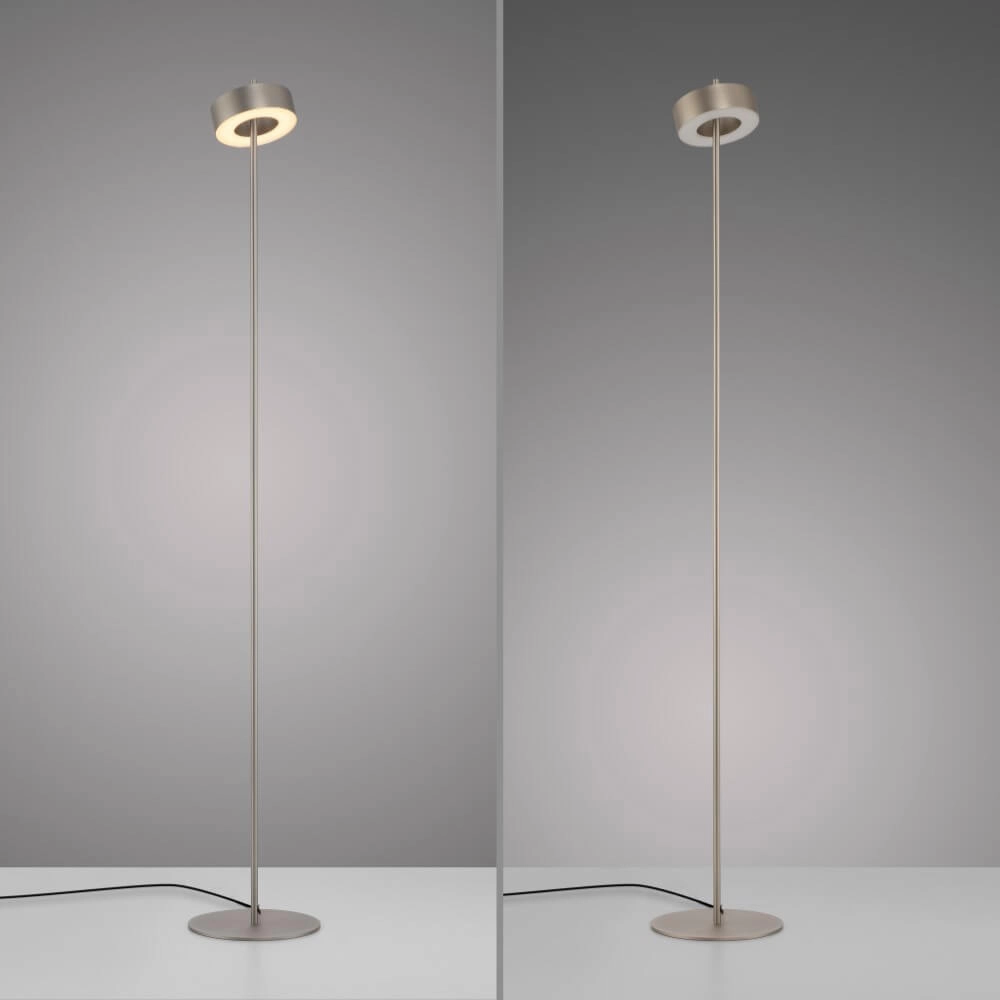 Stehlampe Q-Rotate Designer-Aluminium Paul Neuhaus 4012248383247