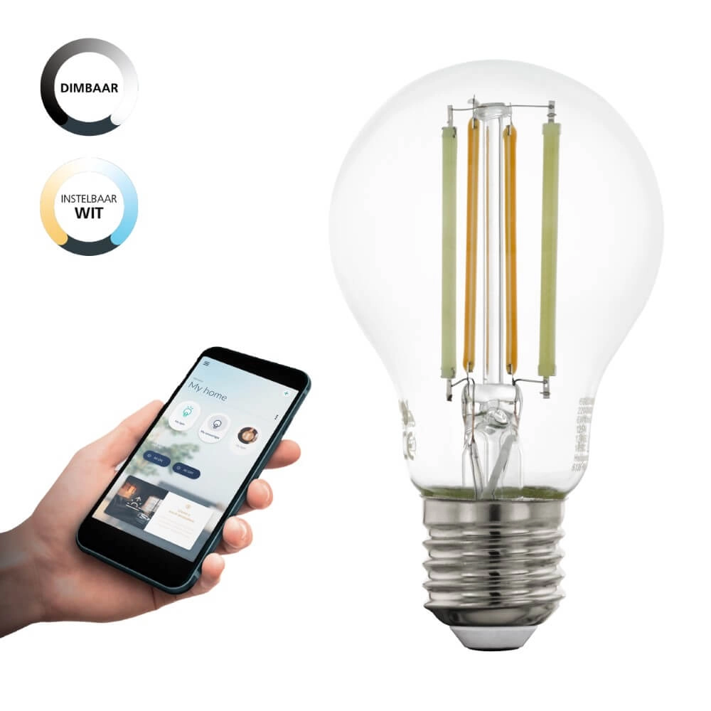 LED-Lampe Zigbee - E27 - 6 watt - 2200-6500K - A60 Eglo 9002759122355