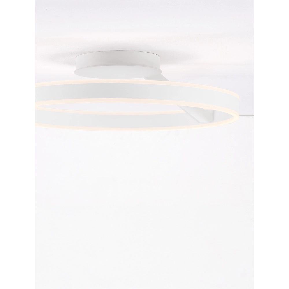 Deckenlampe Bianco weiß Ø 60cm Lyora 5212017473844