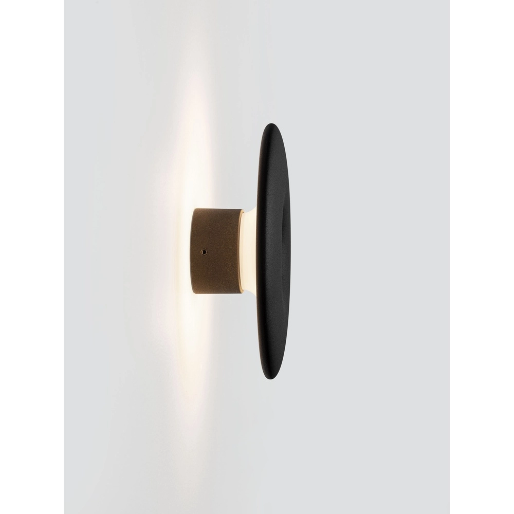 Einzigartige Wandlampe Splash Rundschwarz Lyora 5212017497185