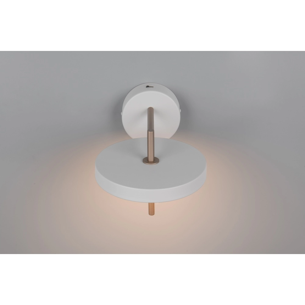 Moderne Wandleuchte Keaton weiß Trio 4017807655773