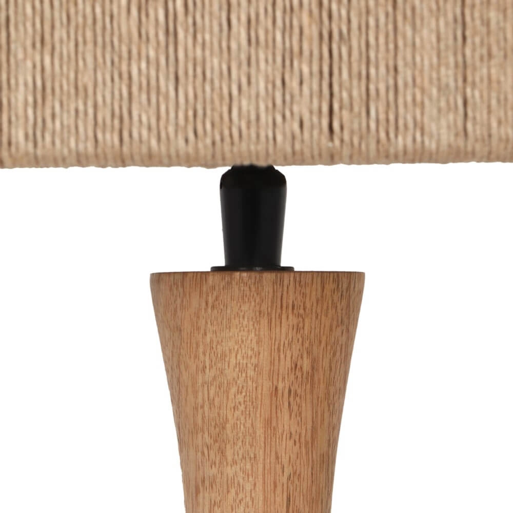 Tischlampe aus Seil Toba 54cm Trio 4017807617702
