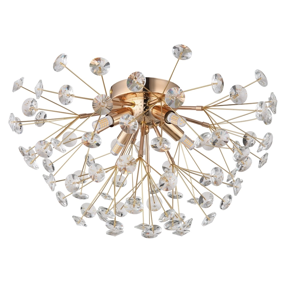 Deckenlampe Katrina gold Ø 45 cm Globo 9007371481316