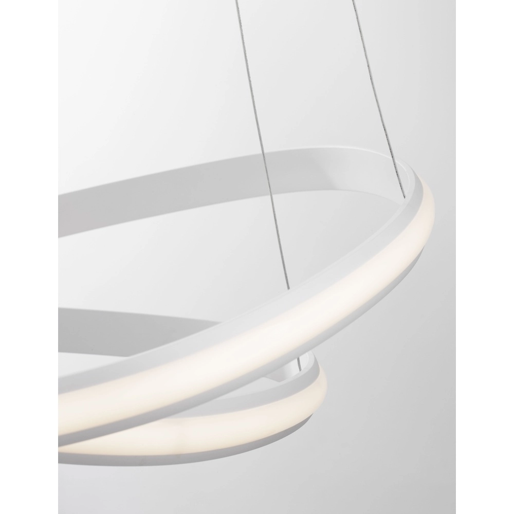 Design-Pendelleuchte Aries weiß Ø 59cm Lyora 5212017419811