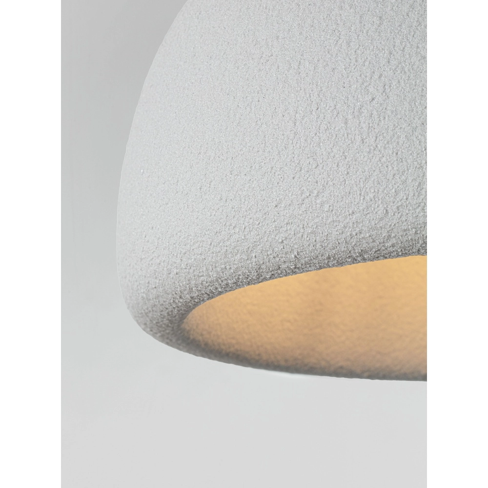 Moderne Pendellampe Davo grauer Ø 43 cm Lyora 5212017495662