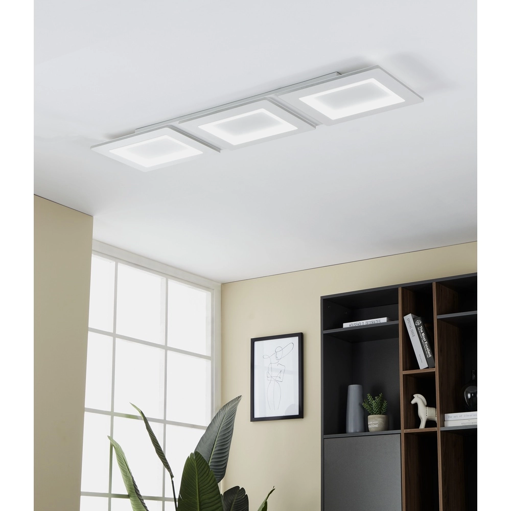LED-Deckenlicht Padrogiano-Z Zigbee – 120x30 cm Eglo 9008606244171