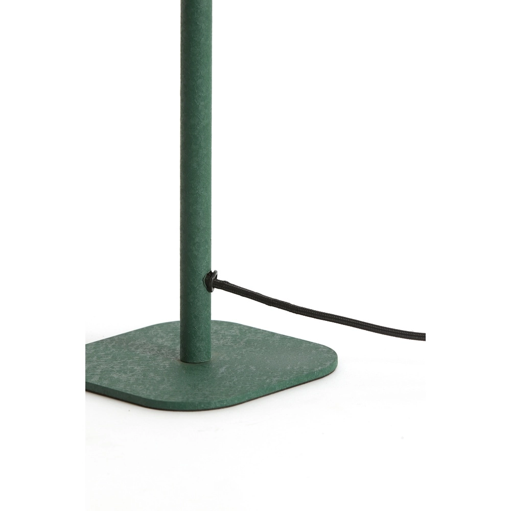 Nachttischlampe Elenie 13x13 cm – matt dunkelgrün Light & Living 8717807818678