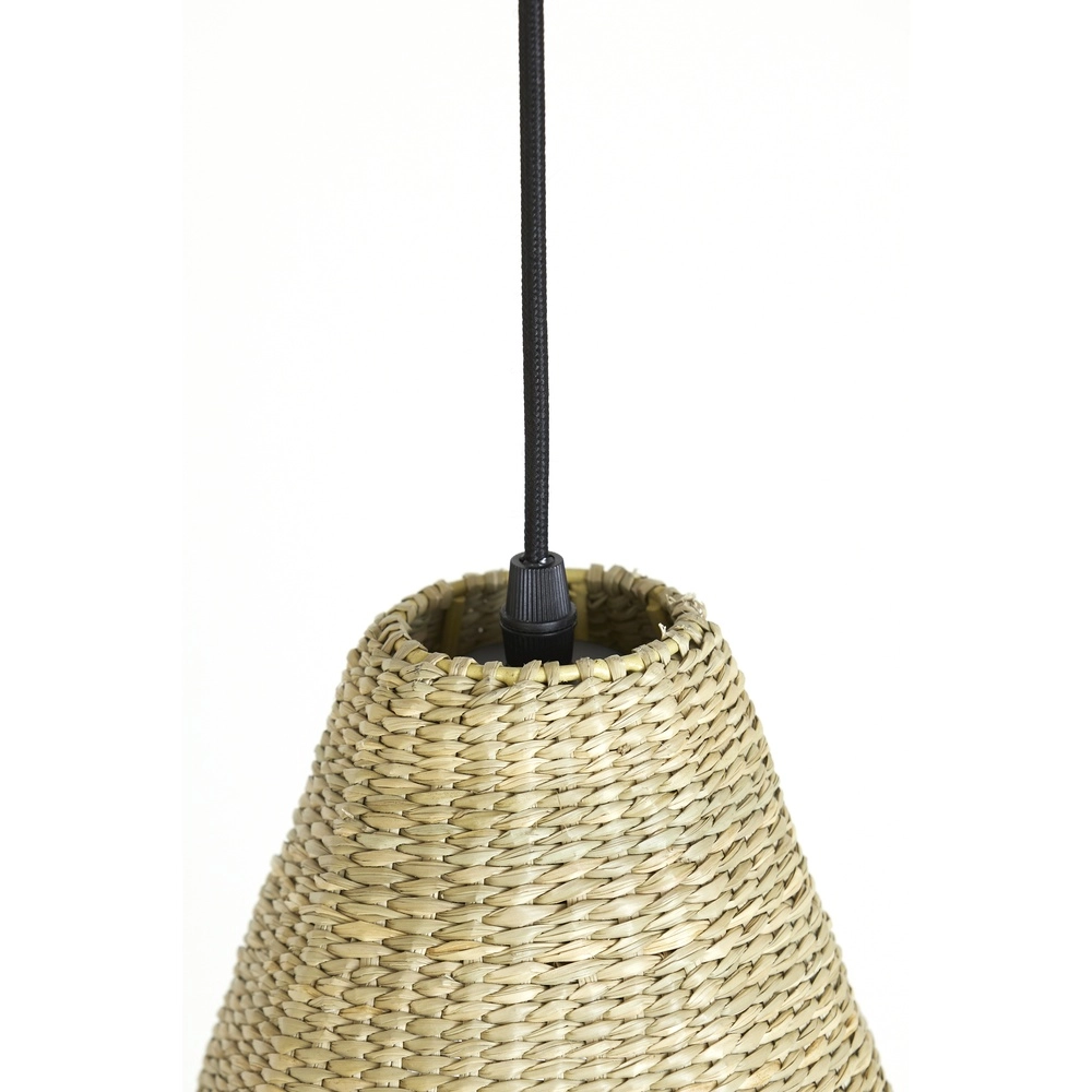 Seegras-Pendellampe Latika 42 cm hoch – 1x E27 Light & Living 8717807644031