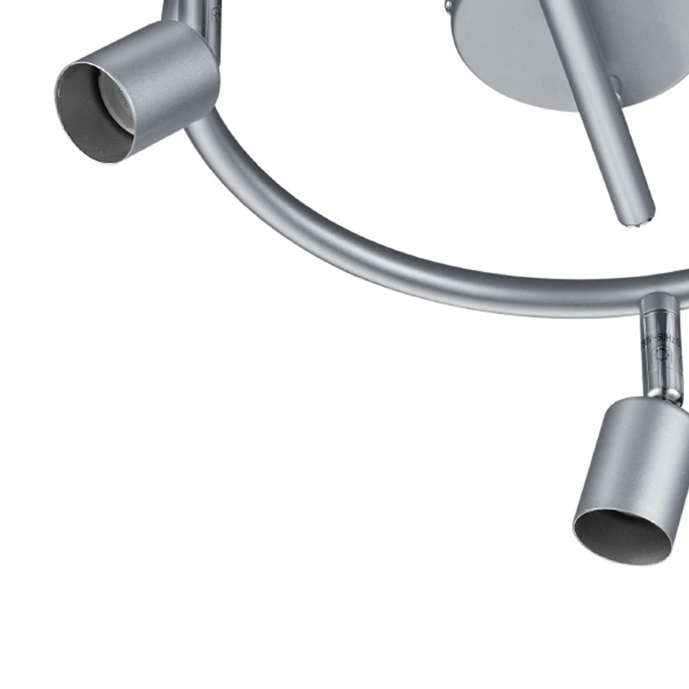 Deckenstrahler Paris GU10 3-Licht-Titanary Grey Trio 4017807350760