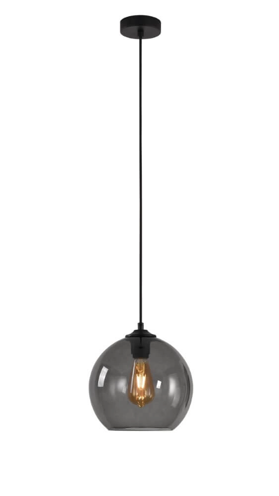 Design-Hängelampe Marino graues Glas Ø 25cm