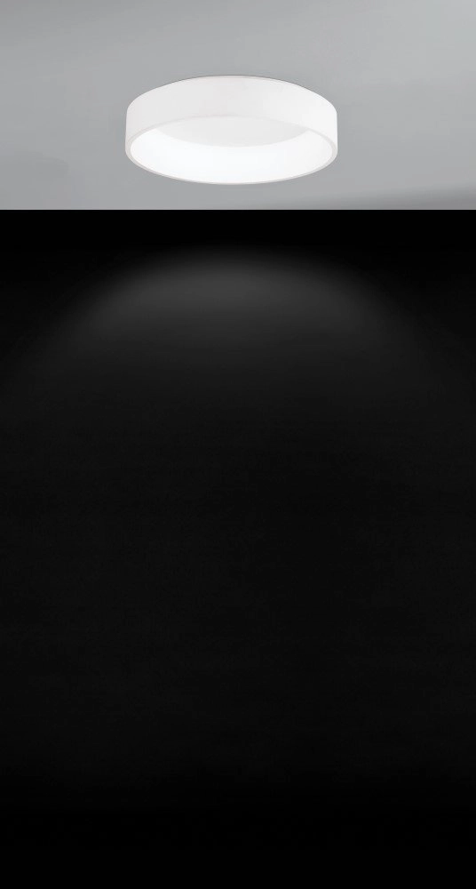LED-Deckenlampe Marghera 1 59,5 cm weiß Stars of Light 9002759392871