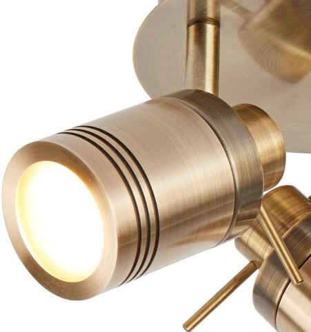 Antiker Badezimmerstrahler Samson Bronze Searchlight 5053423096759