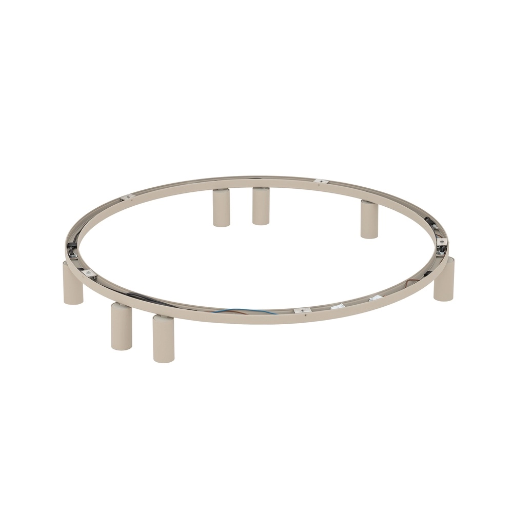 Kreisförmige, oberflächenmontierte Scheinwerfer Fourty 7x GU10 – beige Lyora 5903139119481