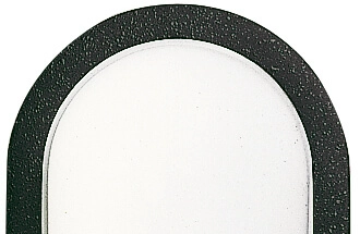 Carport mit Außenbeleuchtung Ovalla 28cm-schwarz Albert 4007235660371