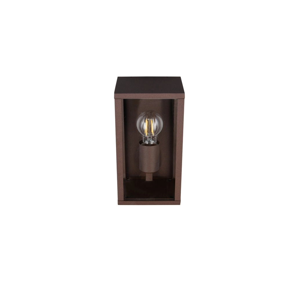 Moderne Wandlampe Garonne S rostbraun Trio 4017807687378