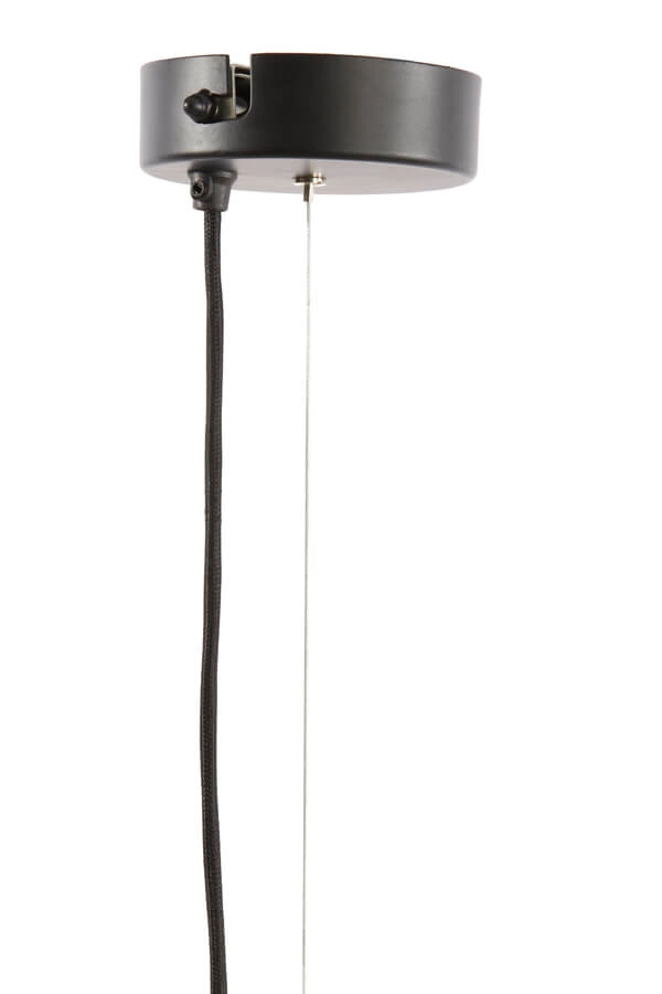 Böhmische Pendelleuchte Agaro schwarz Ø 71cm Light & Living 8717807702052
