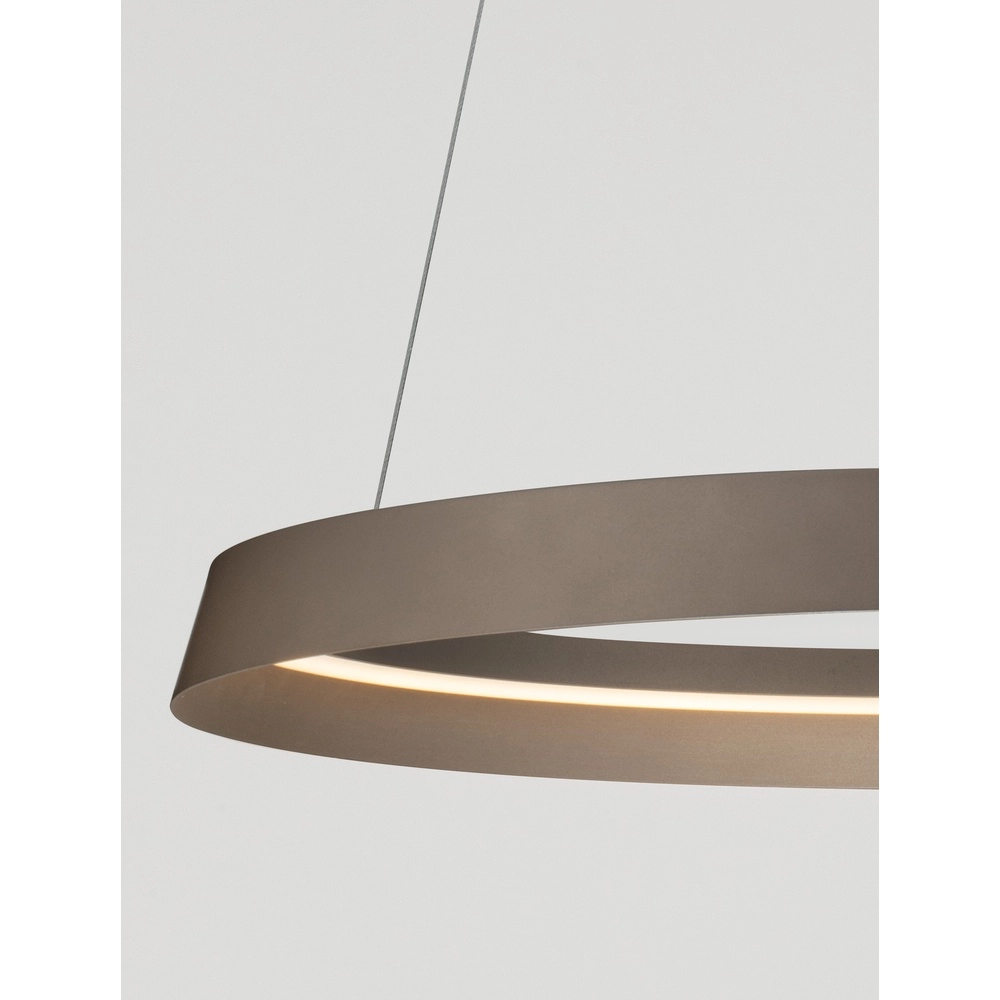 Design-Pendelleuchte Ormi Ø 60cm Champagner Lyora 5212017448842
