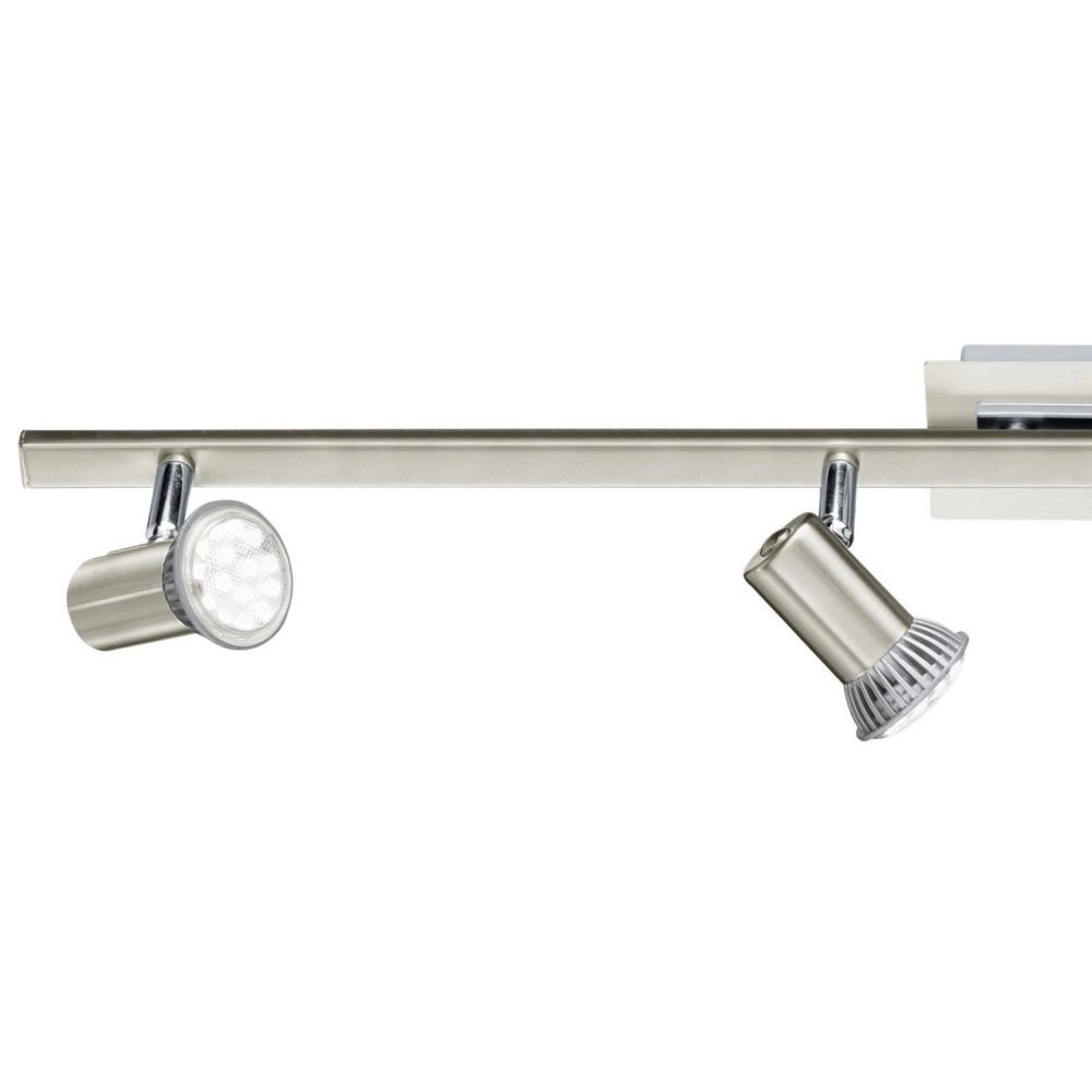 LED-Deckenspot Rottelo Beam 4-Licht-LED-Nickelmatte Eglo 9002759909178