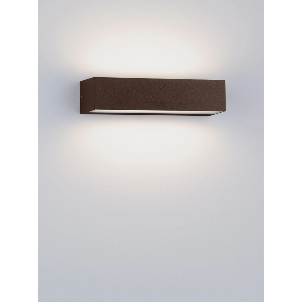 Elegante Wandlampe Lane rostbraun 22 cm – 21 W Lyora 5212017496812